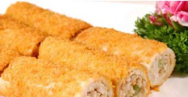 清真传统菜肴｜法兰鱼卷