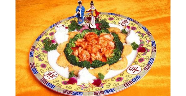 清真菜肴：雪梅伴黄葵