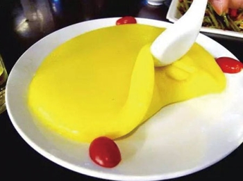 传统名吃三不粘的传说