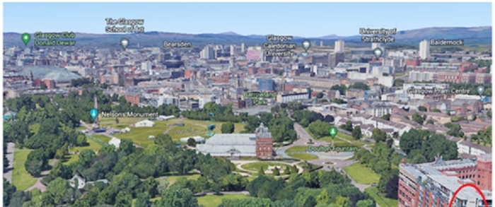 Glasgow Green 2B2B 电梯公寓 【已租】